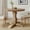 Light Natural, variant on Christopher Knight Home 57" Oval Extendable Dining Table with Pedestal Base, Rustic Farmhouse Style, Walnut