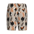 thumbnail image 2 of Haiem Funny Chicken Men's Pajama Short with Soft Woven Cotton Elastic Waistband Sleep Short-XX-Large, 2 of 9