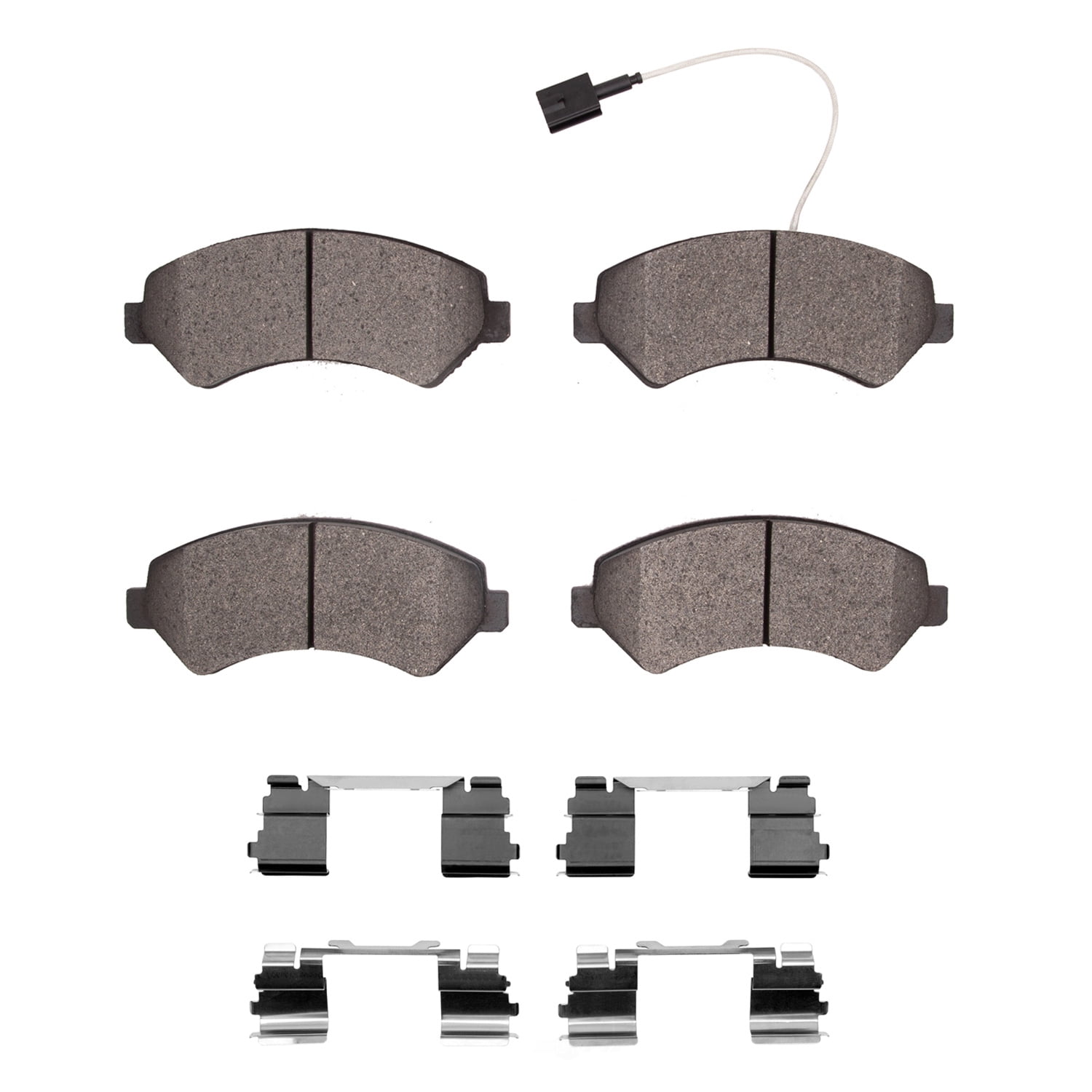 Dynamic Friction Company 1214-1540-21 DFC Heavy Duty Pads and Hardware Kit