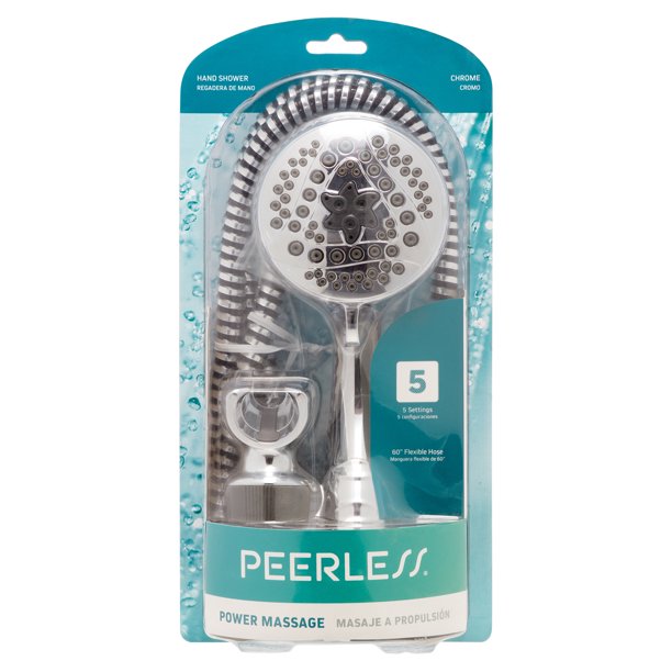 Peerless 5Spray Massaging Hand Shower in Chrome