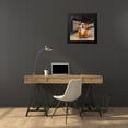 thumbnail image 4 of Atelier B Art Studio 20x20 Black Modern Framed Museum Art Print Titled - SMILING BULLDOG, 4 of 5
