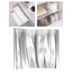 thumbnail image 4 of Papel De Cocina, Etiqueta Autoadhesiva De Papel De Aluminio, Pelar Y Pegar Papel De Acero Inoxidable Papel De Pared Extraíble Para Gabinete Refrigerador, 4 of 7