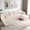 Beige, variant on BYBYME 129"Oversized U Shaped Couch,6 Seat Sectional Corduroy Tufted Sofa,Upholstered Symmetrical Cloud Couch with Double Chaise,Wrap Around Sofa for Living Room Apartment Office,Sofa in A Box,Green