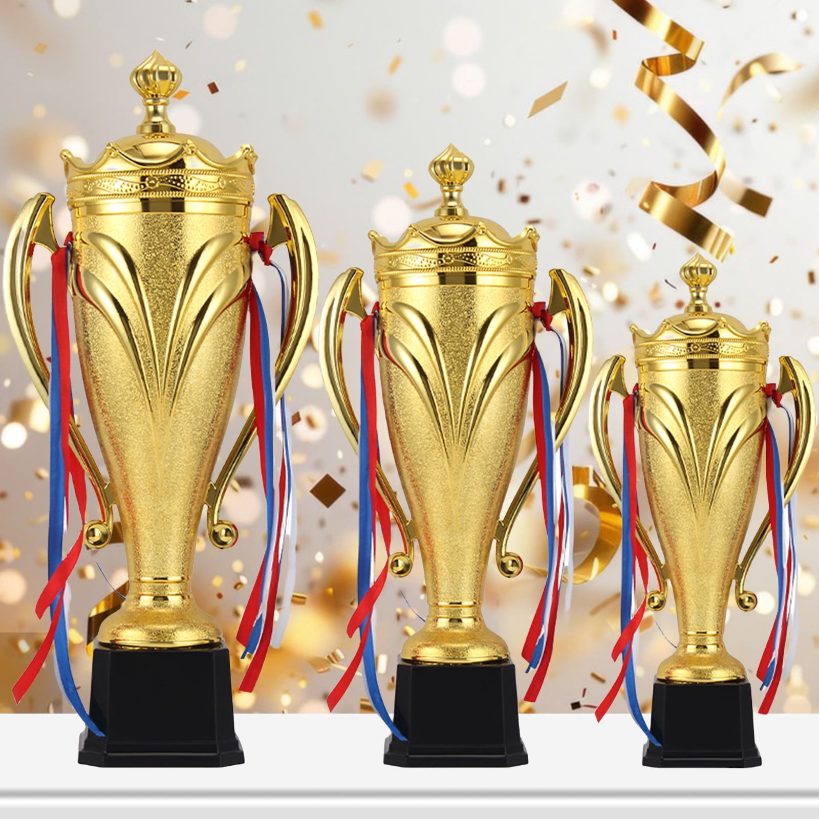 Delicate Small Sports Trophies Cup Accessory for Sports Competitions and Event Awards with Smooth Rounded Corner