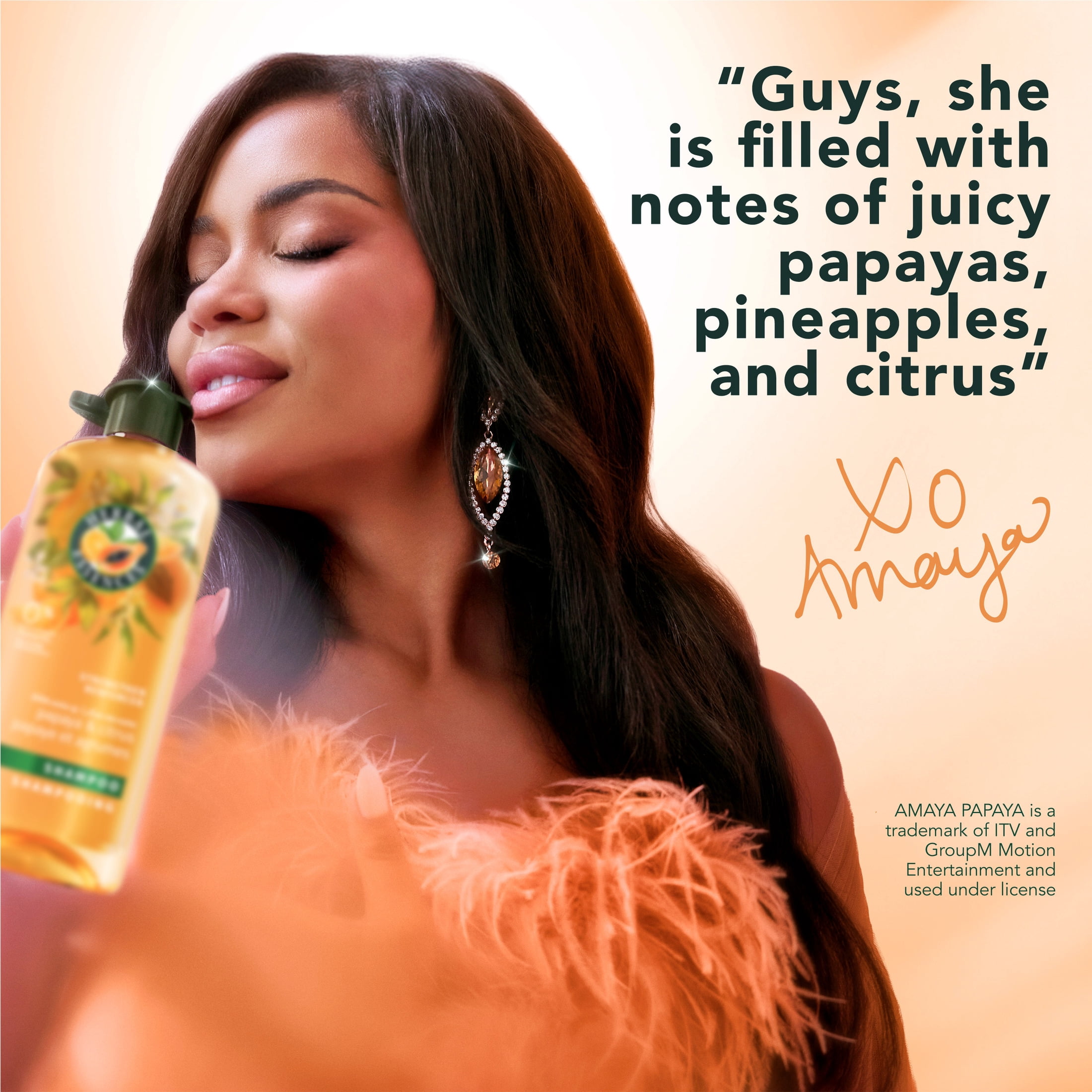 Herbal Essences Amaya Papaya Strength Shampoo & Conditioner Set with Papaya and Citrus