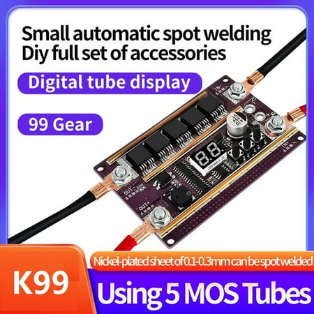 

K99 Mini Automatic Spot Welder DIY Kit 99 Gear Adjustment 0.1-0.3Mm Spot Welder Pen