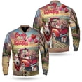 thumbnail image 3 of Be My Valentine's Bull Terrier Truck Full of Love Flower Balloon All Over Print 3D Baseball Jacket Bully Dog Lovers Gifts Idea Bomber Jacket Softball - 02029, 3 of 6