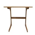 thumbnail image 4 of Zora ZR24BT Table d'Extrémité de 24 x 24 Po 100% Bambou - Marron, 4 of 5
