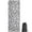 White and Gray, variant on White and Black Of Leopard Print Hot Yoga Mat Towel Non Slip for Hot Yoga - Quick-Drying Yoga Mat Cover with 4 Corner Pockets with Travel Bag - Hot Yoga Towel Non Slip 70"x26"