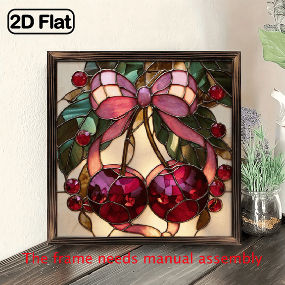 2D Flat Double Red Hearts with Bow Pattern Acrylic Sign Vintage Suncatcher, Art Window Decor, Unique Gift for Valentine'S Day, Anniversary Celebrations, Bedroom Window Accent, Wedding Receptions,