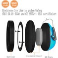 thumbnail image 2 of Orejeras para niños, protección contra el ruido, auriculares insonorizados con diadema ajustable para niños y adolescentes de 3 a 12 años con NRR 21 dB, orejeras plegables, cancelación de ruido para, 2 of 5