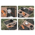 thumbnail image 3 of Palillos plegables para acampar al aire libre, picnic, viajes, vajilla portátil, un par de palillos con bolsa de almacenamiento sundick Palillos, 3 of 7