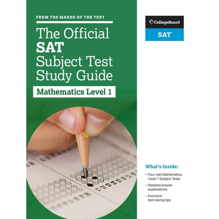 The Official SAT Subject Test in Mathematics Level 1 Study
