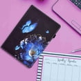 thumbnail image 6 of Dteck Samsung Galaxy Tab A7 Lite Case SM-T220 SM-T225, Shockproof Silicone PU Leather Wallet Case for Samsung Tab A7 Lite (2021) SM-T220/ T225, Flower & Butterfly, 6 of 10