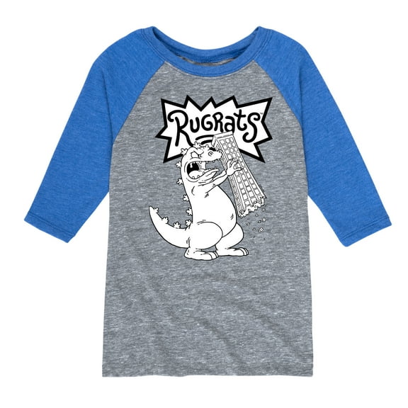 Rugrats - Reptar Tokyo - Toddler & Youth Raglan Graphic T-Shirt
