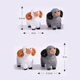 thumbnail image 3 of Yesbay Animal Figurine Sweet Expression DIY Injection Molding Mini Desktop Animal Sheep Ornament Dollhouse Supplies, 3 of 7