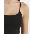 thumbnail image 4 of Time and Tru Women's Cami Bodysuit, Sizes XS-XXXL, 4 of 5