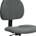 thumbnail image 6 of Flash Furniture Gray Fabric Drafting Chair (Cylinders: 22.5''-27''H or 26''-30.5''H), 6 of 7