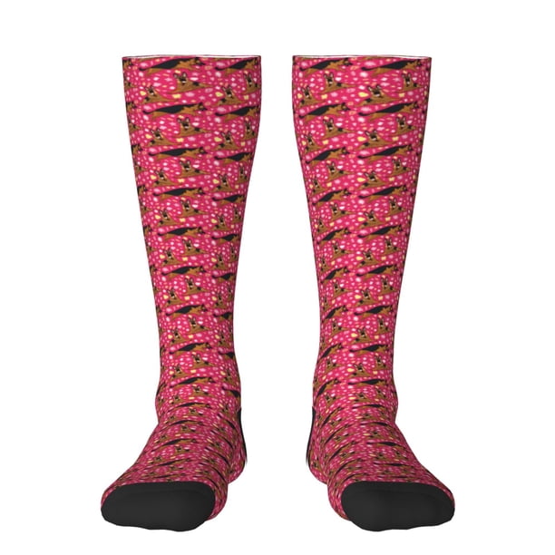 Balery German Shepherd Dog Calcetines novedosos Calcetines deportivos Calcetines hasta la rodilla Calcetines de algodón Calcetines originales y geniales