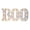 White, variant on Halloween Decorations Indoor,"BOO" Sign 3 LED Light up Letters for Home Fireplace Room Desk Mantel Table Vintage Gothic Party Halloween Indoor Decor