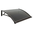 thumbnail image 3 of Autrinix Outdoor Door Awning with Strong Load-bearing Capacity, Rain and Snow Protection, UV Shielding, Aluminum Alloy Frame, Perfect for Front Doors and Entryways, 3 of 11