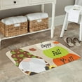 thumbnail image 7 of Vsdgher Gnome Happy Fall Flannel Anti-Slip Floor Mat Comfort Mat Outdoor Rug, Indoor Outdoor Rugs for Home, Office, Laundry 16''x24''in, 7 of 7