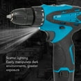 thumbnail image 2 of 12V Brushless Cordless Drill Driver Kit with 2x 1300mAh Batteries & 1-Hour Fast Charger, 350 in-Lbs Torque, 3/8" Keyless Chuck, 2-Speed (0-400/0-1200 RPM), 18+1 Torque Settings, LED Light, Ergonomic, 2 of 6