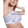 thumbnail image 3 of WITH Wear it to Heart Women's High Neck Sports Bra, Summertime Wave, Small, 3 of 5
