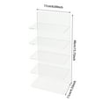 thumbnail image 3 of 2PCS Sunglasses Holder Rack, 5 Tier Eye Glasses Shelf, Wall Mounted Sunglasses Holder Rack, Clear Acrylic Eye Glasses Shelf, 3 of 12