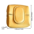 thumbnail image 2 of Vjnyvs Leather Coin Purse Mini Small Wallet Organizer Unisex Key Coin Pouch Cash Purses Compact Cowhide Money Bag for Men and Women, 2 of 7