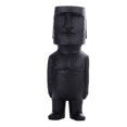 thumbnail image 1 of 1 unidad antigua estatua de decoración monolito C Negro Sunnimix Estatua de cabeza, 1 of 7