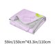 thumbnail image 3 of Manta refrescante de verano edredón de fibra de seda suave tamaño gemelo 59x43 "ropa de cama liviana de color sólido para durmientes calientes, lavable a máquina, opciones de azul verde morado, 3 of 6