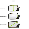 thumbnail image 5 of Fits 01-02 Rio / 98-01 Sephia / 00-01 Spectra, Right Passenger Mirror Glass Lens with Adhesive, USA, Without Backing Plate, 5 of 6