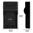 thumbnail image 3 of Cargador USB NP-FW50 para Sony Alpha 6000, 5000, 5100, ILCE-6000, ILCE-7, NEX-5T, NEX-6, NEX-5R, NEX-7, NEX-5, NEX-3N, NEX-3, NEX-C3, SLT-A37 Cámara y más, 3 of 3
