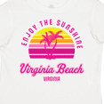 thumbnail image 4 of Inktastic Summer Enjoy the Sunshine Virginia Beach Virginia in Pink Boys or Girls Toddler T-Shirt, 4 of 5