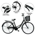 thumbnail image 4 of LA TALUS Adult's 26" Cruiser Bike with Basket, 4 of 11