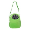 thumbnail image 2 of Hamsters Carrier Bag Portable Travel Breathable Outgoing Bag Bonding Pouch for Small Pet ,Hamsters,Sugar Glider,Chinchilla,Guinea ,Squirrel , Green 27x22cm, 2 of 8