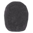 Home Weavers Luxury Collection Rugs Toilet Lid Seat Cover, Elastic