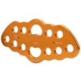 55KN 12 Holes Outdoor Rope Rigging Plate Rock Climbing MultiPoint Anchor Climbing Rappel