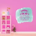 thumbnail image 3 of Ohana Cute Happy Koala Cartoon Watercolor Wall Design Wall Art Sticker Designs Vinyl Stickers For Home House Walls Rooms Windows Bedroom Decoration Size (12x12 inch), 3 of 3