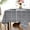 Grey, variant on Beige Plaid Tablecloth Waterproof Table Cloth Oval Elegant Plaid Tablecloths for Daily Use Home Dining Room Kitchen 60x84 Inch