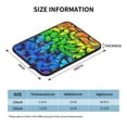 thumbnail image 4 of Bingfone Multicolored Butterflies Laptop Sleeve Case 13 Inch, 360° Protective Computer Carrying Bag, 4 of 9