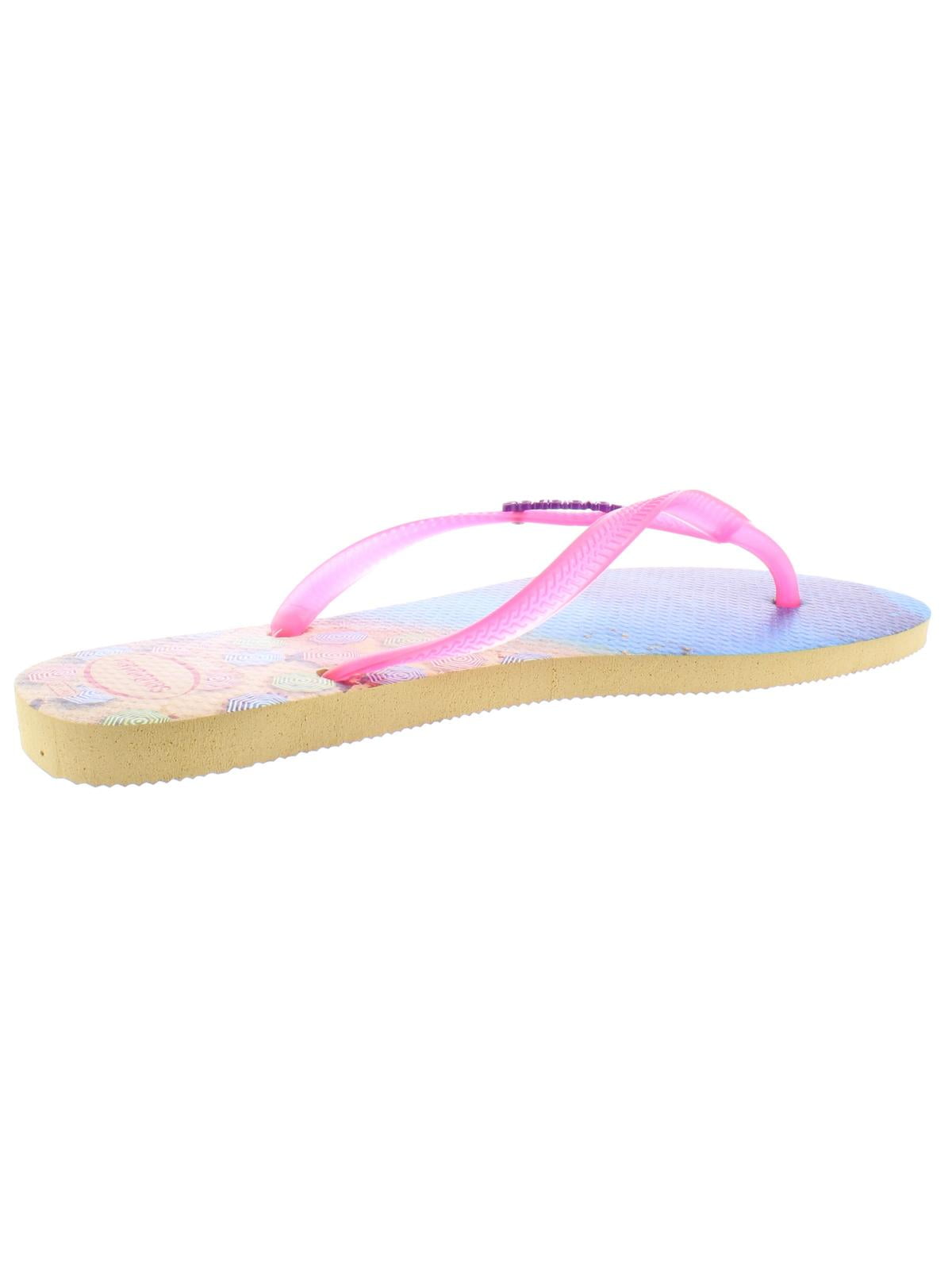 Havaianas Womens Thong Slip On Flip-Flops