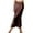 Brown, variant on Prolriy Satin Skirt 2024 Skirt European and American Drape Satin Mid Length High Waist Hip A Line Skirts for Women Brown M