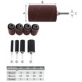 thumbnail image 2 of Drum Sander Kit Sanding Belt Sandpaper With Spindle Case For Drill Press Rotary Tools, 2 of 5