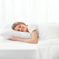 thumbnail image 5 of Vibe Embossed Gel-Infused Memory Foam Cluster Pillow, 2 Pack, Standard (20” x 26”), 5 of 8