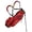 Crimson/Gold, variant on Prosimmon Golf DRK 7 Lightweight Golf Stand Bag with Dual Straps Orange/White