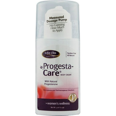 Life Flo Progesta-Care Progesterone Body Cream, 4 (Best Natural Progesterone Cream Reviews)