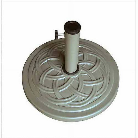 DC America 18" Round Cast Stone Umbrella Base