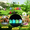 thumbnail image 5 of 100 Pack Glow in the Dark Multicolor Mini Resin Ducks to Hide, 35 Unique Styles Tiny Duck Figures Bulk for Garden, Terrarium, Potted Plants & Micro Landscape Decor, 5 of 6